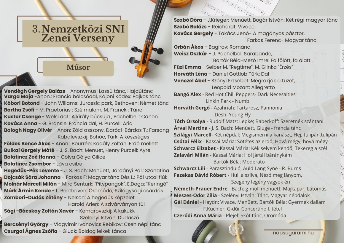SNI Nemzetközi Zenei Verseny